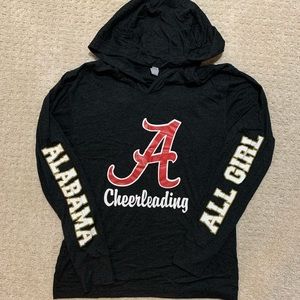 Official Alabama All Girl Cheer hooded shirt